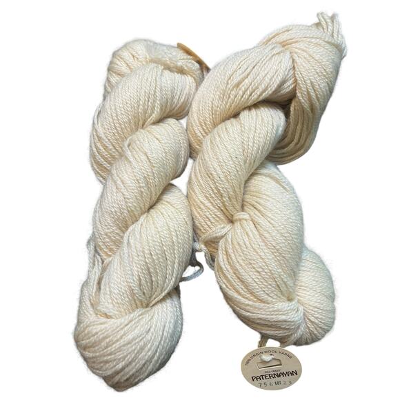 Paternayan Other - 2 hanks Paternayan 100% Virgin Wool Yarn RN-16825 | Ivory # 756  New